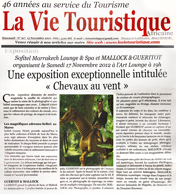 La Vie touristique LIGHT M et G 2013