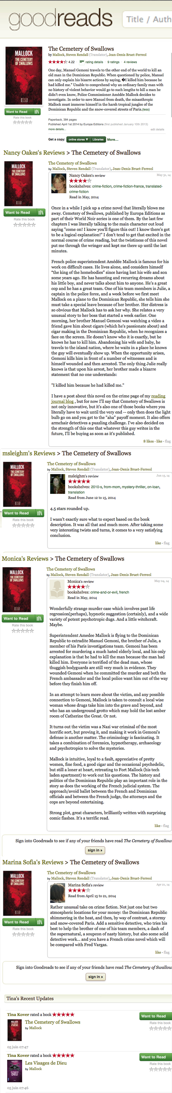 GoodReads JUIN 2014