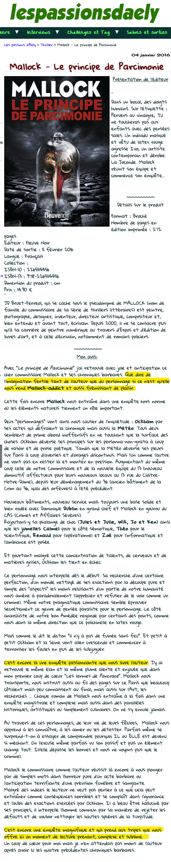 Présentation de l'éditeur   Dans un bocal, des doigts humains. Sur l'étiquette : Pervers au vinaigre, Tu ne toucheras pas aux...